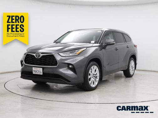 Gray 2023 Toyota Highlander Limited