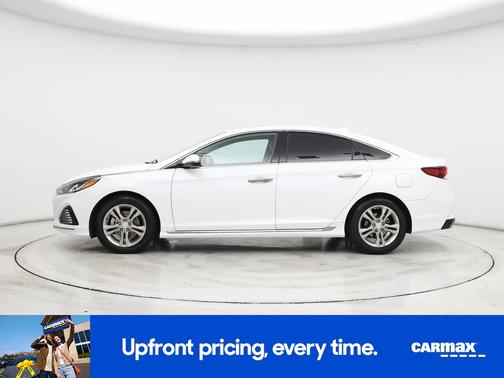 White 2018 Hyundai SONATA Sport