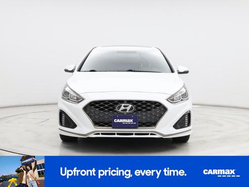 White 2018 Hyundai SONATA Sport