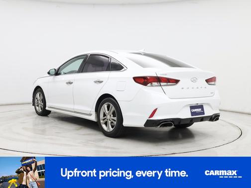 White 2018 Hyundai SONATA Sport