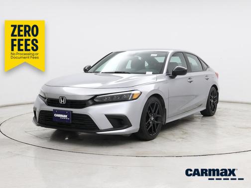 Silver 2022 Honda Civic Sport