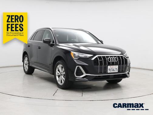 Black 2022 Audi Q3 S-Line Premium