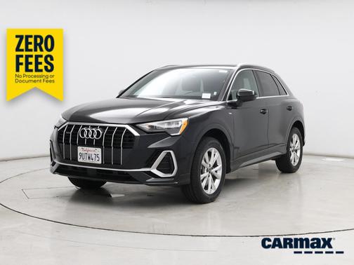 Black 2022 Audi Q3 S-Line Premium