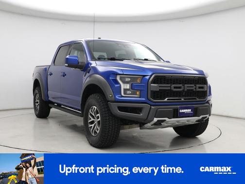 Blue 2018 Ford F-150 SVT Raptor