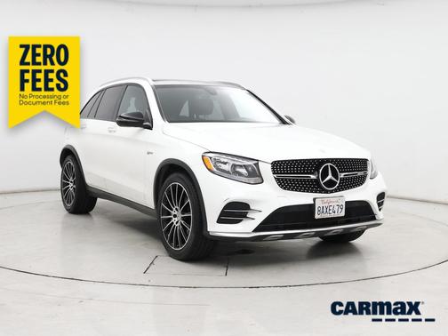 White 2017 Mercedes-Benz AMG GLC 43