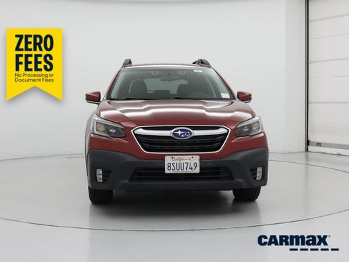Red 2020 Subaru Outback Premium