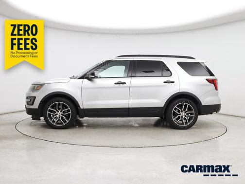 Silver 2016 Ford Explorer Sport
