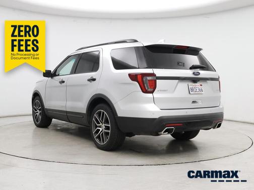 Silver 2016 Ford Explorer Sport
