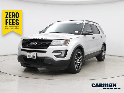 Silver 2016 Ford Explorer Sport