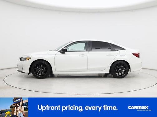 White 2025 Honda Civic Sport