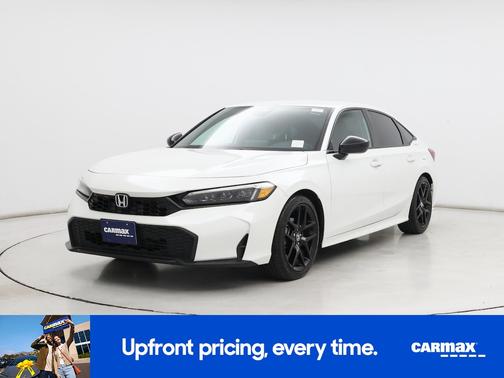 White 2025 Honda Civic Sport