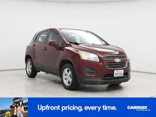 Burgundy 2016 Chevrolet Trax LS