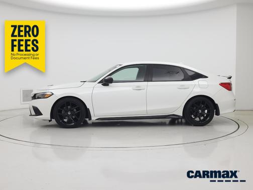 White 2022 Honda Civic Sport