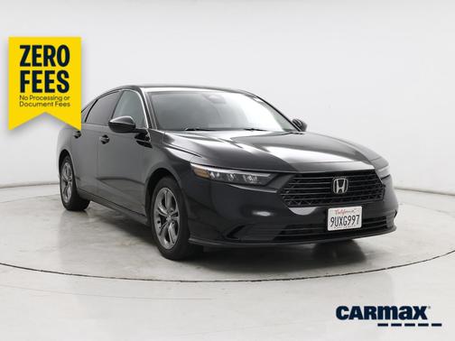 Black 2023 Honda Accord EX