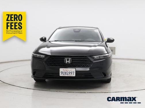 Black 2023 Honda Accord EX