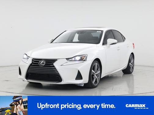 White 2019 Lexus IS 300