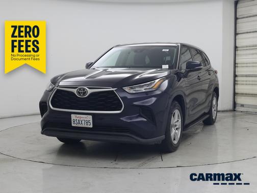 Black 2020 Toyota Highlander L