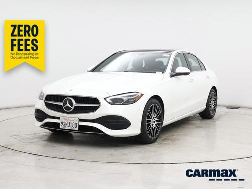White 2025 Mercedes-Benz C-Class