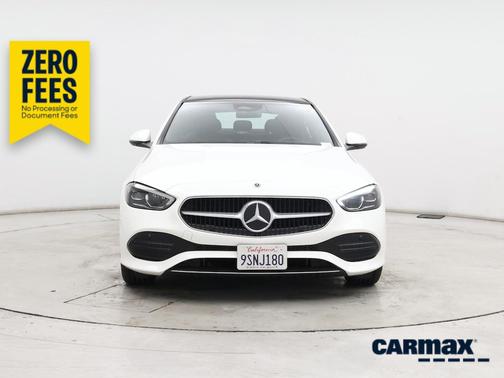 White 2025 Mercedes-Benz C-Class