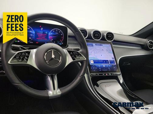 White 2025 Mercedes-Benz C-Class