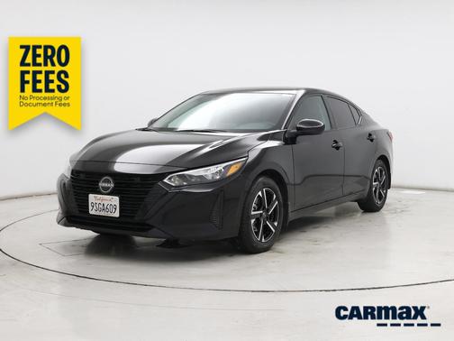 Black 2025 Nissan Sentra SV