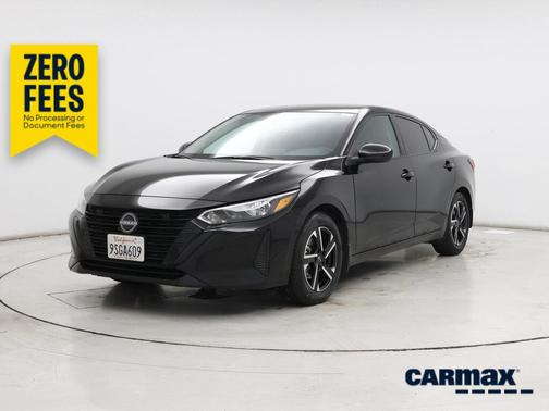 Black 2025 Nissan Sentra SV