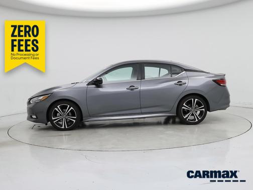Gray 2021 Nissan Sentra SR