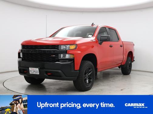 Red 2021 Chevrolet Silverado 1500 Custom Trail Boss