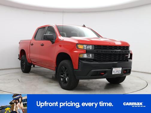 Red 2021 Chevrolet Silverado 1500 Custom Trail Boss