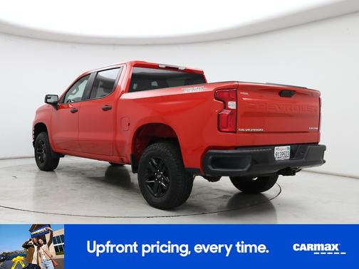 Red 2021 Chevrolet Silverado 1500 Custom Trail Boss