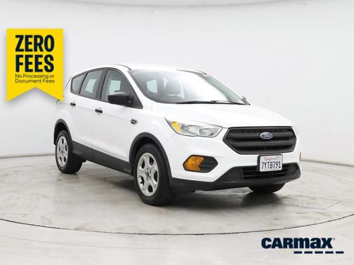 White 2017 Ford Escape S