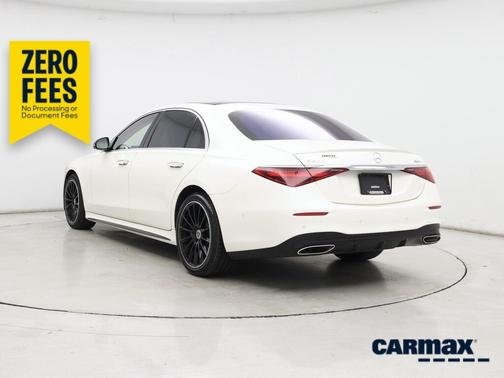 White 2022 Mercedes-Benz S-Class