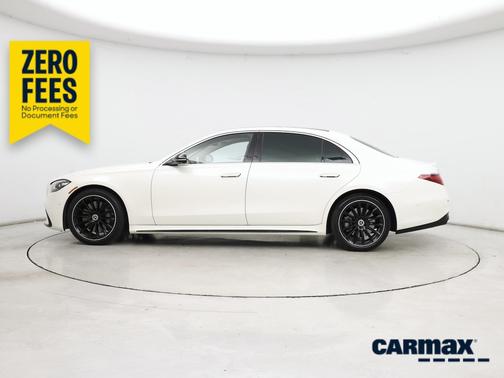 White 2022 Mercedes-Benz S-Class