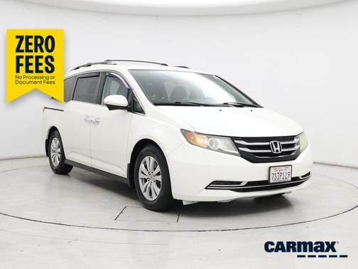 White 2016 Honda Odyssey EX