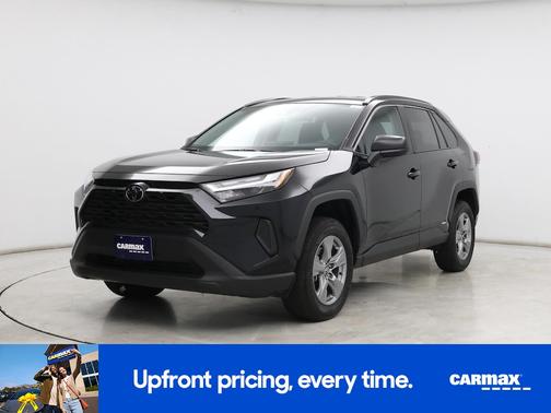 Black 2025 Toyota RAV4 Hybrid LE