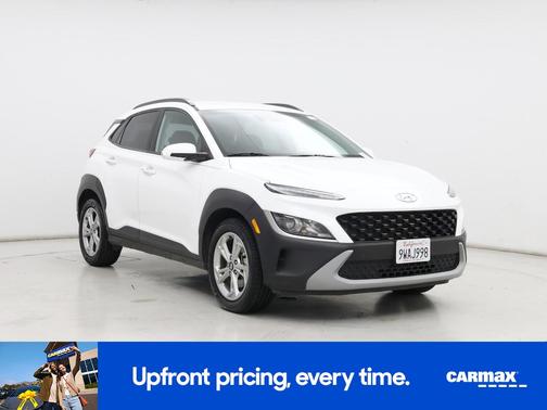 White 2023 Hyundai KONA SEL