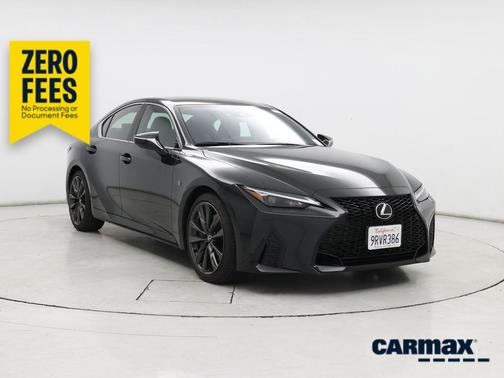 Black 2025 Lexus IS 300 F-SPORT Design