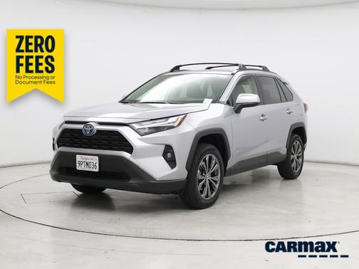 Silver 2024 Toyota RAV4 Hybrid XLE Premium