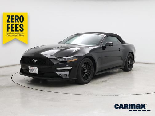 Black 2021 Ford Mustang Ecoboost