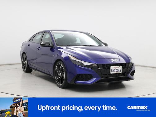 Blue 2022 Hyundai ELANTRA N Line
