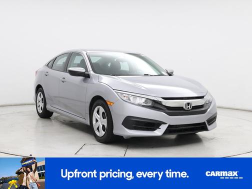 Silver 2017 Honda Civic LX