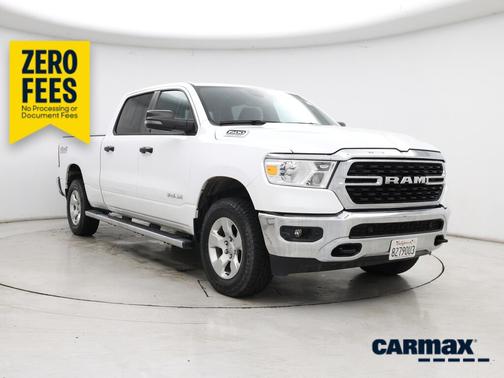 White 2023 RAM 1500 Bighorn