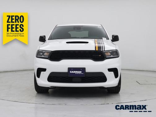 White 2023 Dodge Durango Hemi Orange