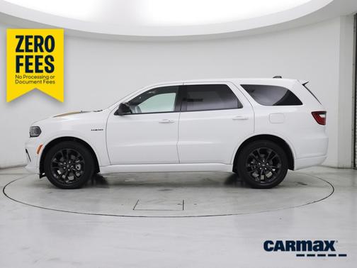 White 2023 Dodge Durango Hemi Orange