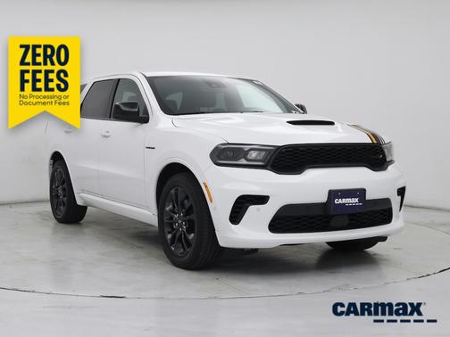 White 2023 Dodge Durango Hemi Orange
