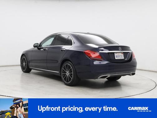 Blue 2019 Mercedes-Benz C-Class