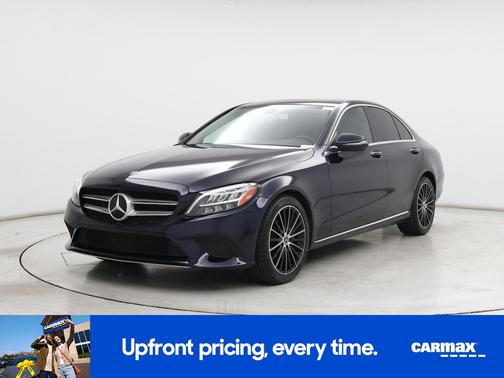 Blue 2019 Mercedes-Benz C-Class