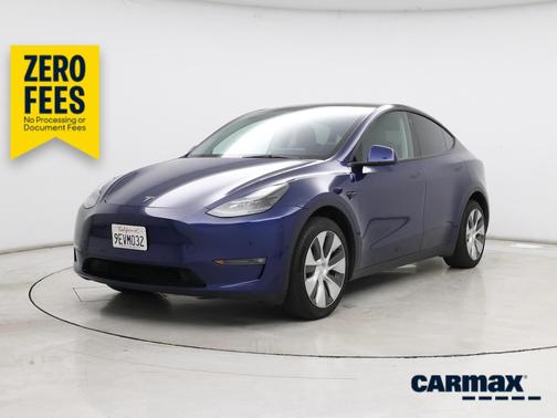 Blue 2023 Tesla Model Y Long Range