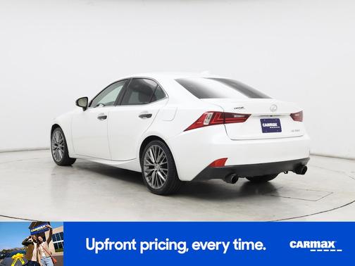 White 2014 Lexus IS 250