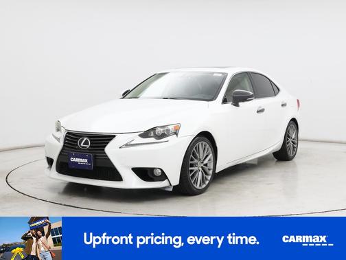 White 2014 Lexus IS 250